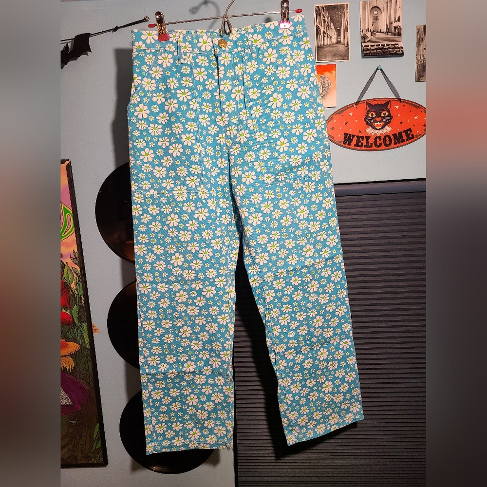 Bid Bud Press daisy work pants